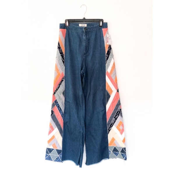 Free People Denim - Dreamy free people flowy full length jeans